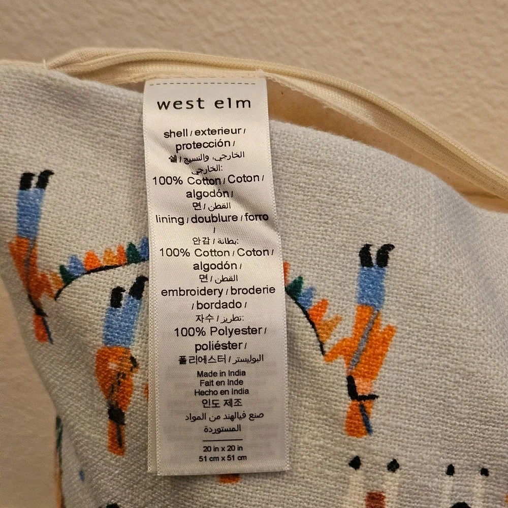 West Elm Pottery Barn Thanksgiving Parade Pillow & Cover 20